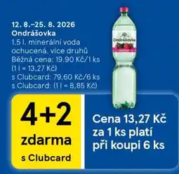 Tesco Ondrášovka nabídka