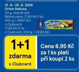Tesco Orion Delissa nabídka