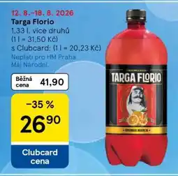 Tesco Targa Florio nabídka