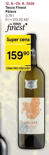 Tesco Tesco Finest Pálava nabídka