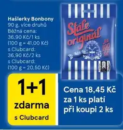 Tesco Hašlerky bonbóny nabídka