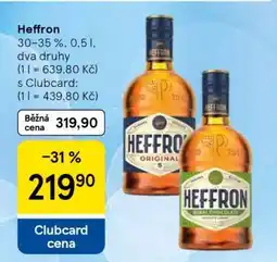 Tesco Heffron nabídka