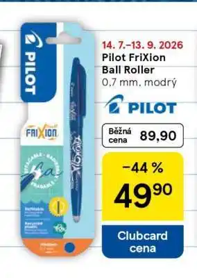 Tesco Pilot FriXion Ball roller nabídka