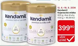 Tesco Kendamil Kojenecké mléko nabídka