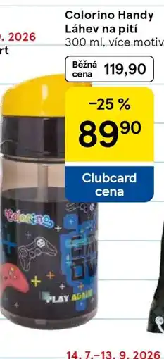 Tesco Colorino Handy Láhev na pití nabídka