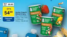 Tesco Gerber Organic Dětské křupky nabídka