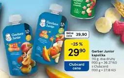 Tesco Gerber Junior kapsička nabídka