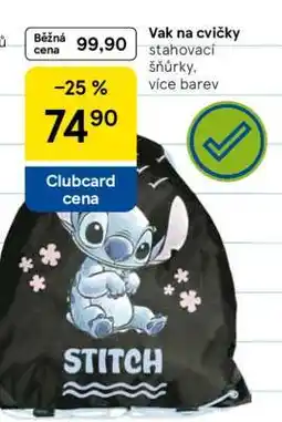 Tesco Vak na cvičky nabídka