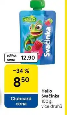 Tesco HELLO Svačinka nabídka