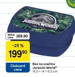 Tesco Box na svačinu Jurassic World nabídka