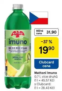 Tesco Mattoni Imuno nabídka