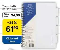 Tesco Tesco Sešit nabídka
