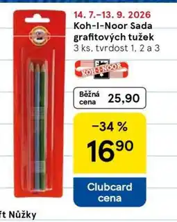 Tesco Koh-I-Noor Sada grafitových tužek nabídka
