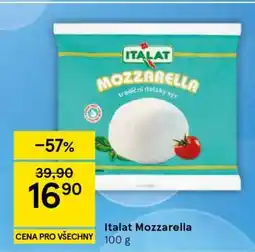 Tesco ITALAT Mozzarella nabídka