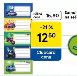 Tesco Samolepky na sešity nabídka