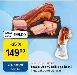 Tesco Tesco Uzený bok bez kosti nabídka