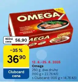 Tesco Omega nabídka