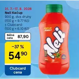 Tesco Neli Kečup nabídka