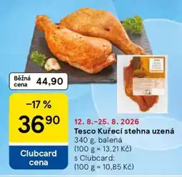 Tesco Tesco Kuřecí stehna uzená nabídka