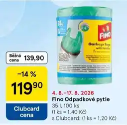 Tesco FINO Odpadkové pytle nabídka