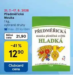 Tesco Předměřická Mouka nabídka