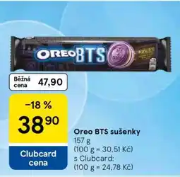 Tesco Oreo BTS sušenky nabídka