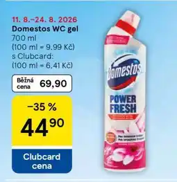 Tesco Domestos WC gel nabídka