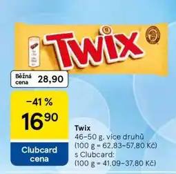 Tesco Twix nabídka