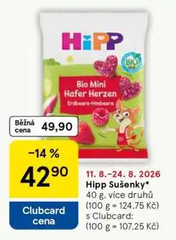 Tesco Hipp Sušenky nabídka
