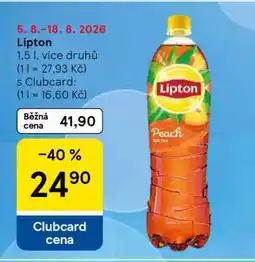Tesco Lipton nabídka