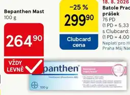 Tesco Bepanthen mast 100 g nabídka