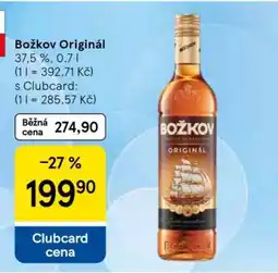 Tesco Božkov Originál nabídka