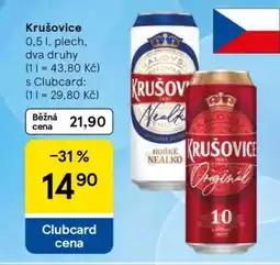 Tesco Krušovice nabídka