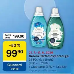 Tesco Galvea Parfémový prací gel nabídka
