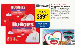 Tesco Huggie Little Movers Plenkové kalhotky nabídka