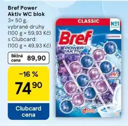 Tesco Bref Power Aktiv WC blok nabídka