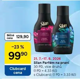 Tesco Silan Parfém na praní nabídka