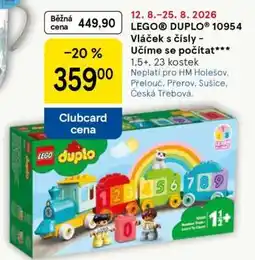 Tesco LEGO DUPLO 10954 Vláček s čísly – Učíme se počítat nabídka