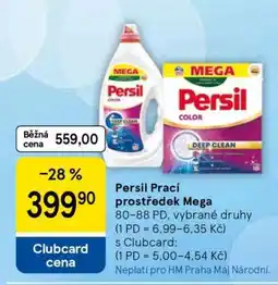 Tesco Persil Prací prostředek Mega nabídka