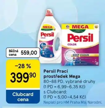 Tesco Persil Prací prostředek Mega nabídka