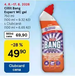 Tesco Cillit Bang Expert WC gel nabídka