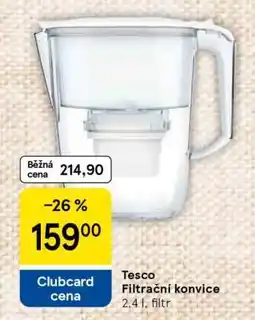 Tesco Tesco Filtrační konvice nabídka