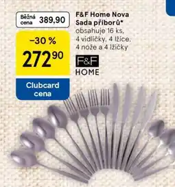 Tesco F&F Home Nova Sada příborů nabídka