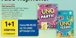 Tesco UNO - karetní hra nabídka