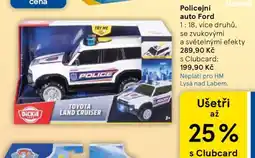 Tesco Policejní auto Ford nabídka
