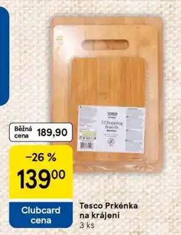 Tesco Tesco Prkénka na krájení nabídka