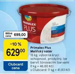 Tesco Primalex Plus Malířský nátěr nabídka