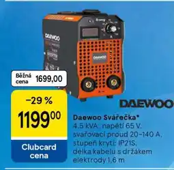 Tesco Daewoo Svářečka nabídka
