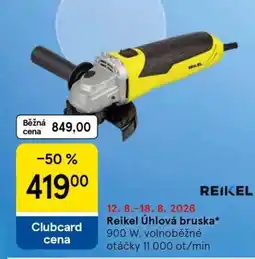 Tesco Reikel Úhlová bruska nabídka