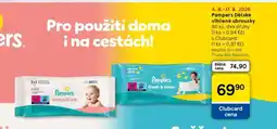 Tesco Pampers Dětské vlhčené ubrousky nabídka